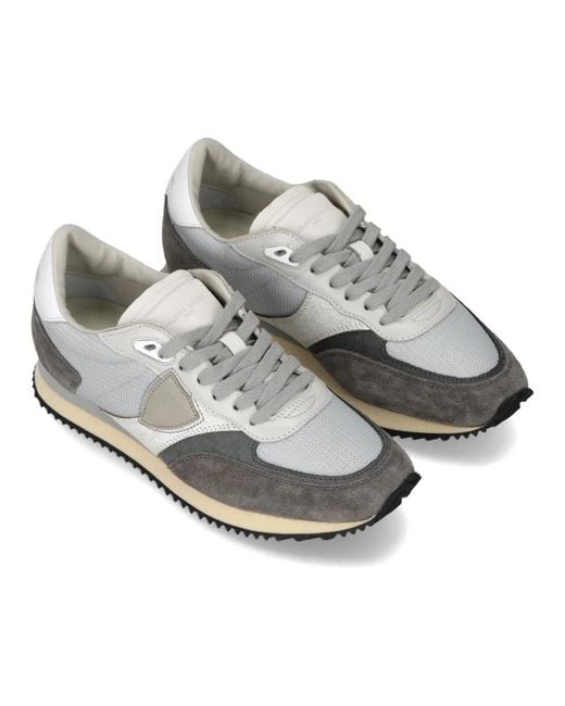 Philippe Model Gray Sneakers