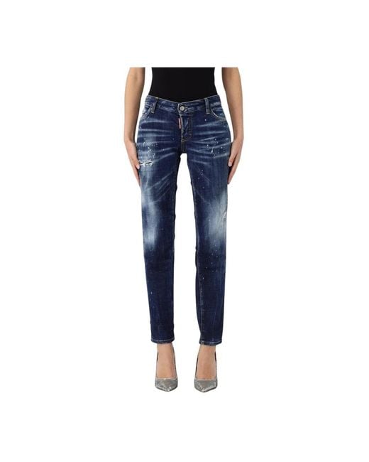 Slim-Fit Jeans DSquared² de color Blue