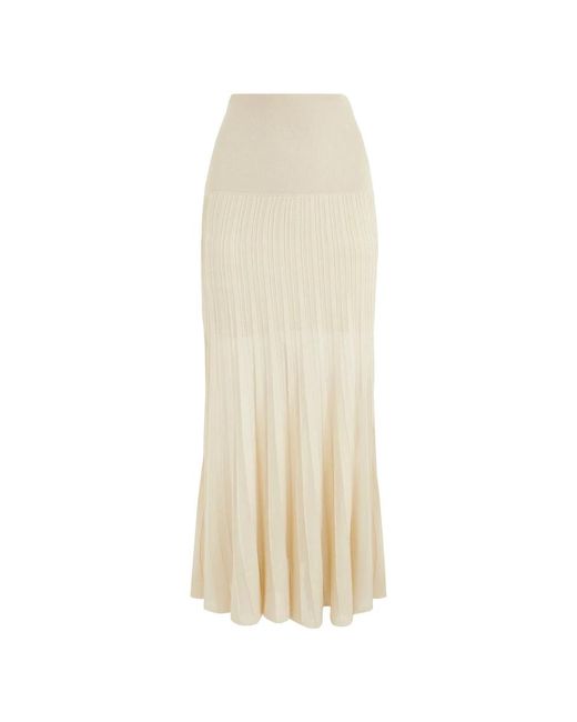 Maxi Skirts Isabel Marant de color Natural