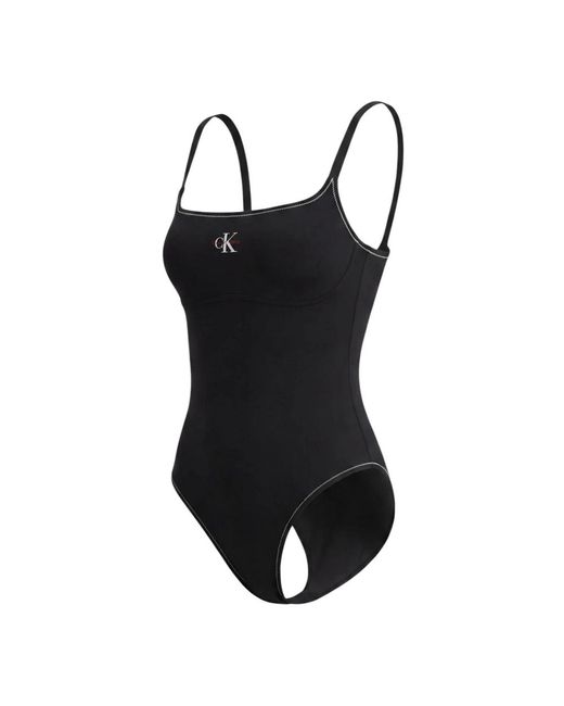 Calvin Klein One Piece in het Black