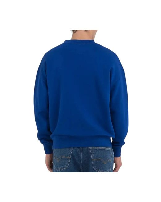 Replay True stylischer sweatshirt für männer in Blue für Herren