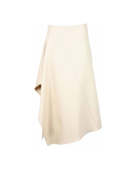 Bottega Veneta Midi Skirts in het Natural