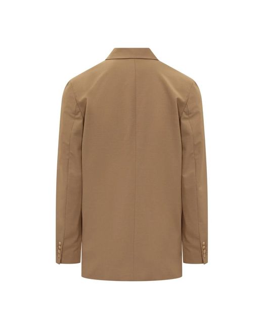Nanushka Brown Blazers for men