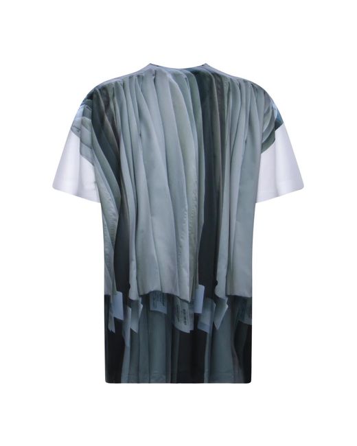 Comme des Garçons Weiße t-shirts polos ss24 in Blue für Herren