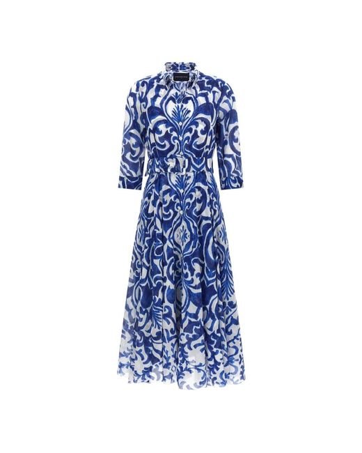 Samantha Sung Blue Shirt Dresses