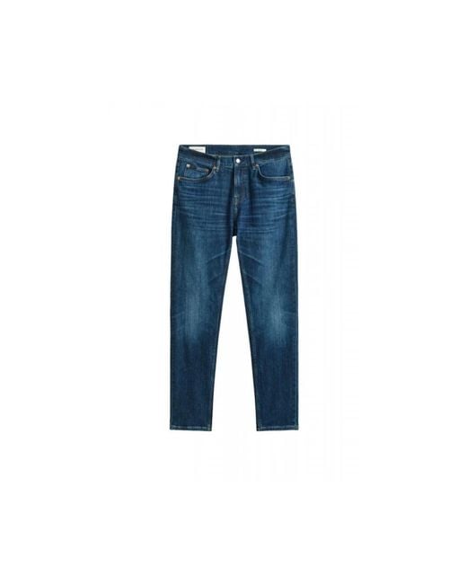 Gant Blue Slim Fit Jeans for men