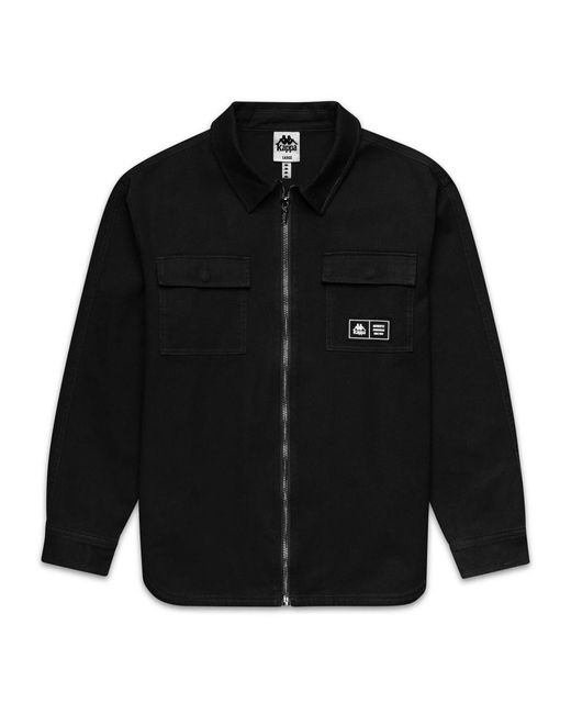 Kappa Onyde Overshirt in het Black voor heren