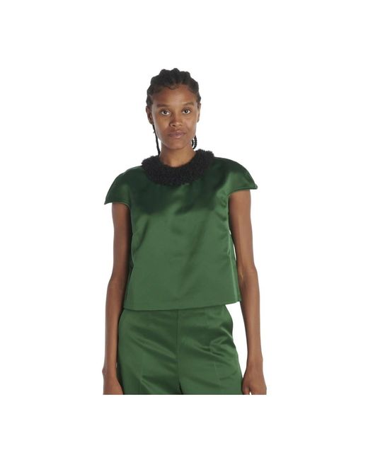 Viktor & Rolf Women's Green Blouses