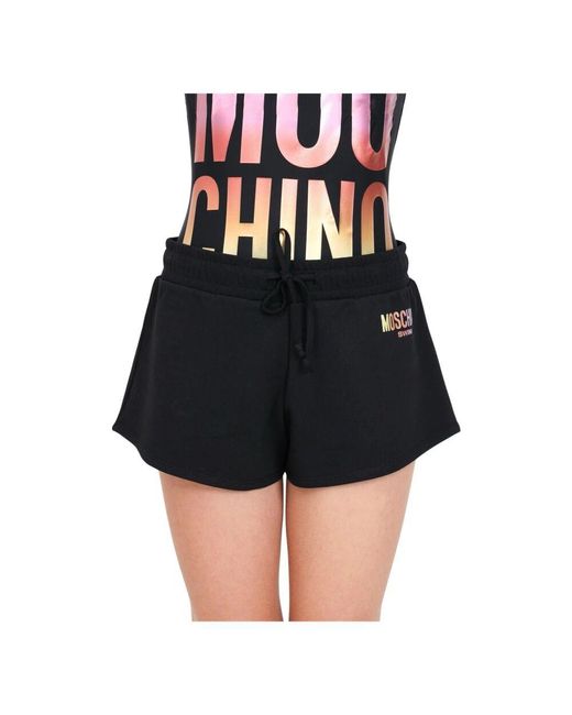 Moschino Black Short Shorts