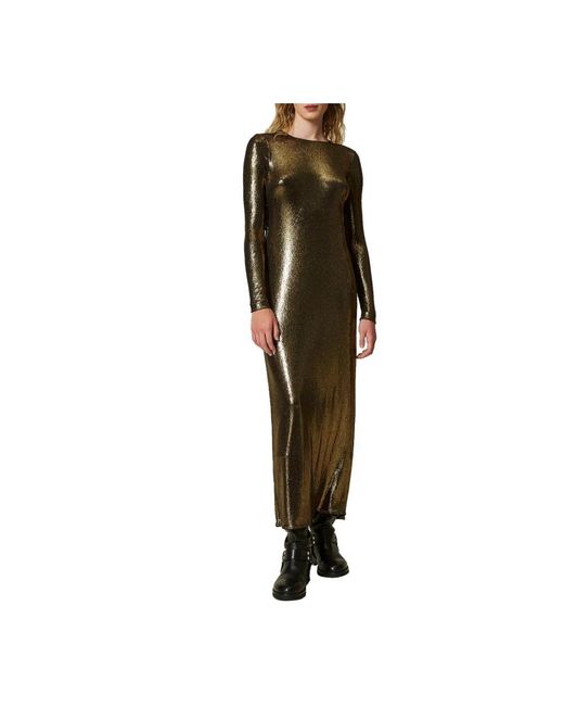 Twinset Green Party Dresses