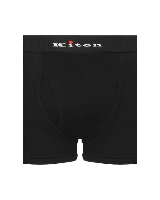 Kiton Black Bottoms for men