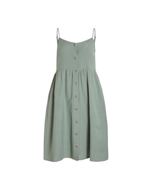Vila Green Short Dresses