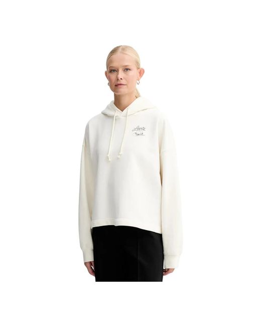 Levi's White Kapuzenpullover
