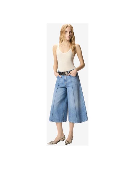 Pinko Blue Denim Shorts
