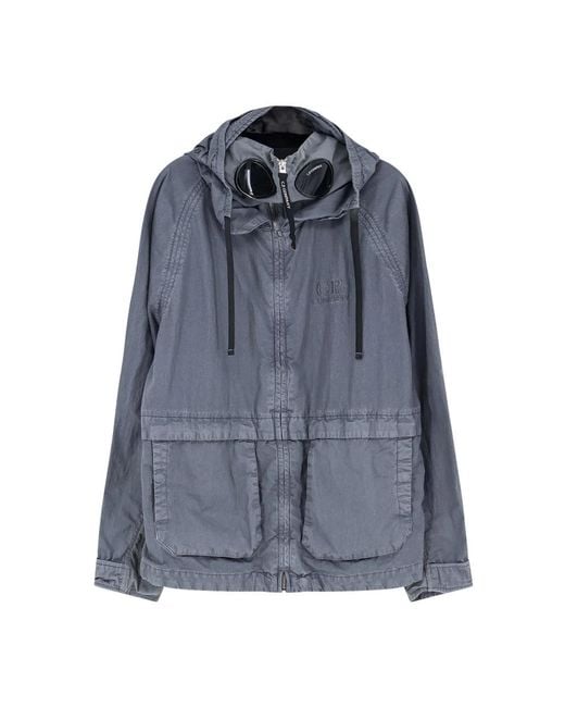 C P Company Blue Light Jackets for men