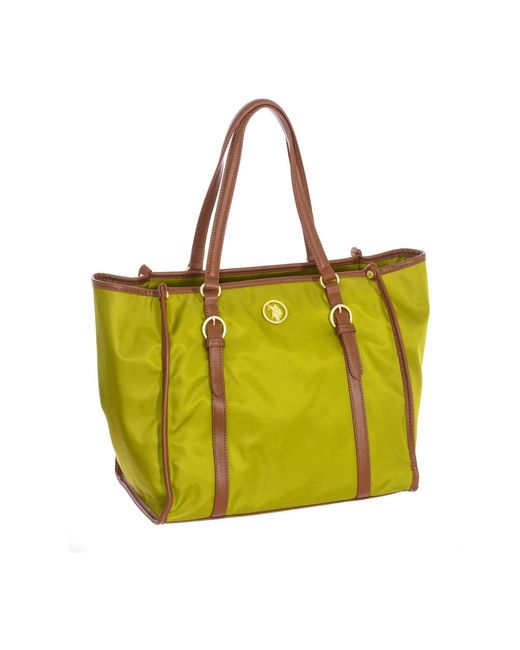 U.S. POLO ASSN. Yellow Shopping Bags