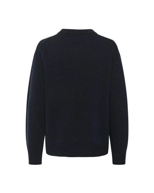 Part Two Blue Round-Neck Knitwear