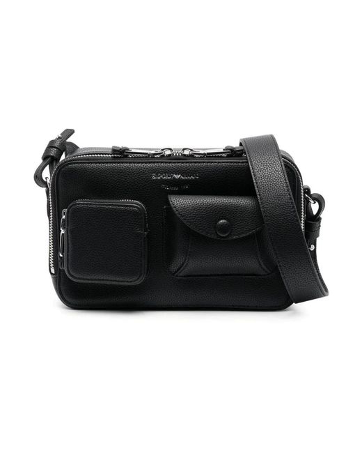Shoulder bags Emporio Armani de color Black