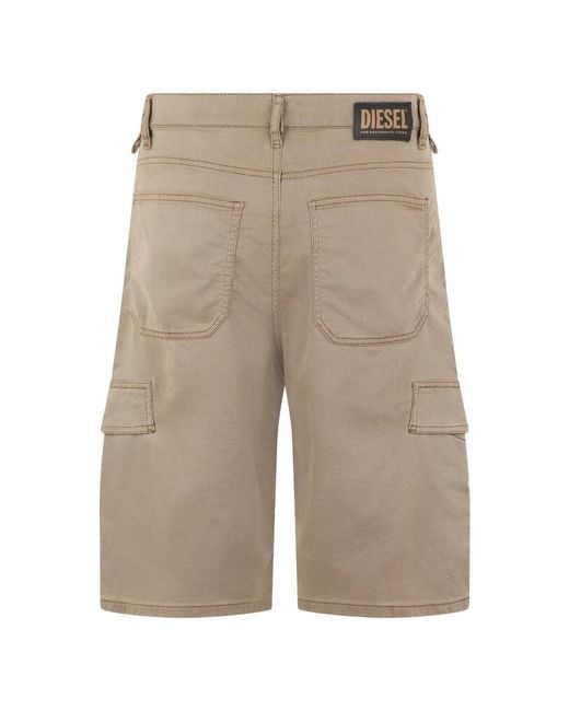 DIESEL Natural Casual Shorts for men