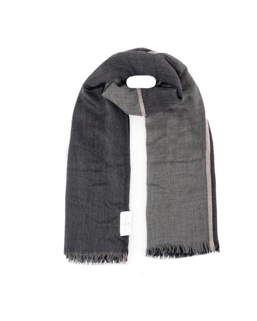Brunello Cucinelli Winter Scarves in het Gray voor heren