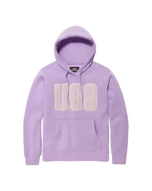 Sudaderas con capucha moradas rey logo Ugg de color Purple