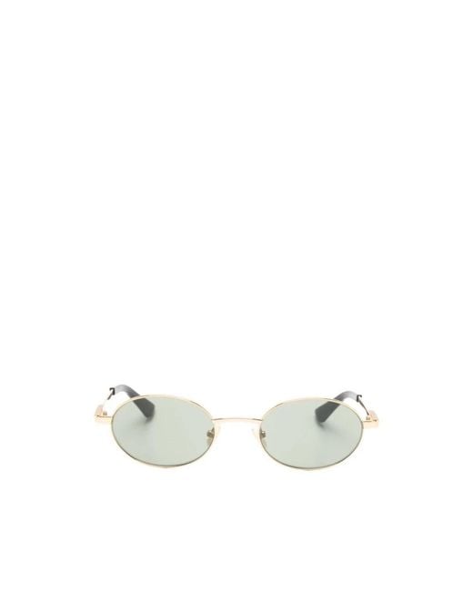 Bottega Veneta White Sunglasses