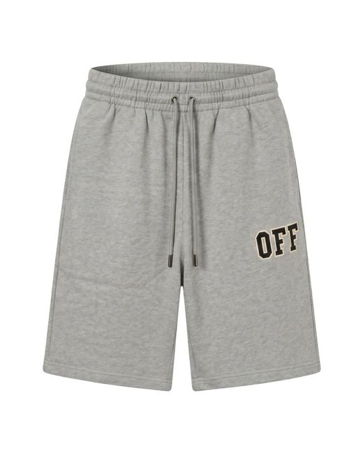 Off-White c/o Virgil Abloh Gray Casual Shorts for men