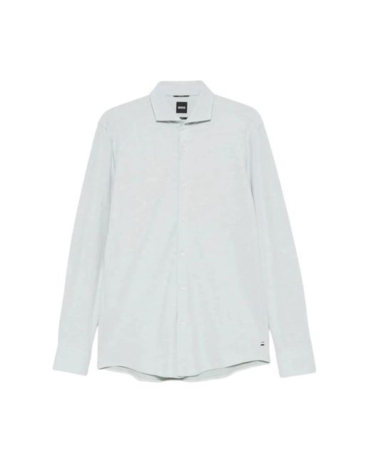 Boss White Formal Shirts for men