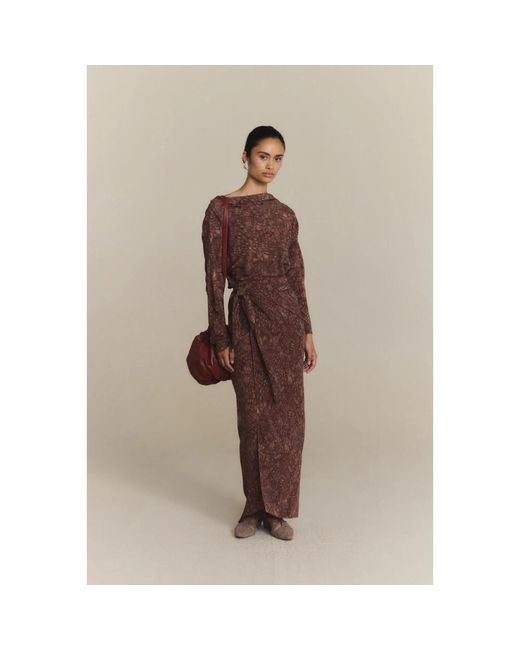 Cortana Brown Maxi Dresses