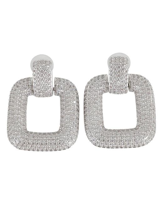 Self-Portrait Metallic Earrings