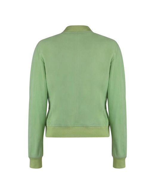 Moorer Green Bomber Jackets