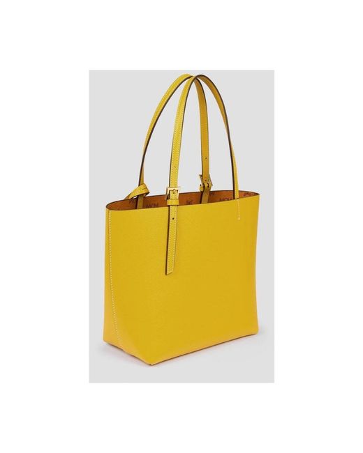 MCM Yellow Shopping Bags