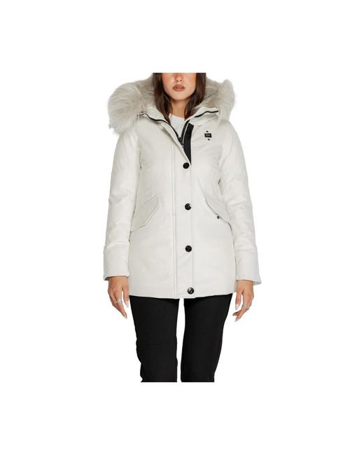 Blauer White Winter Jackets