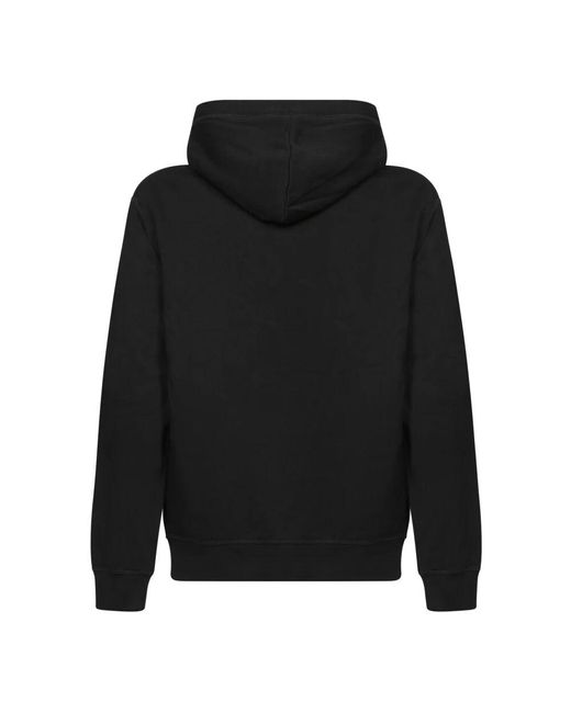 DSquared² Schwarzer Icon Logo Sweatshirt in Black für Herren