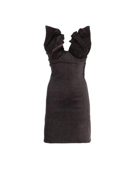 Y. Project Black Short Dresses
