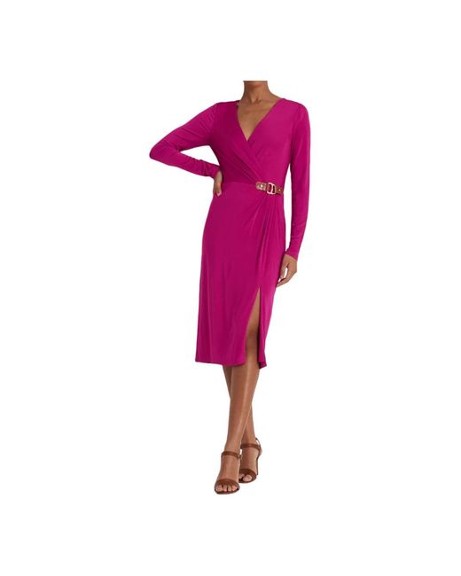 Ralph Lauren Pink Midi Dresses
