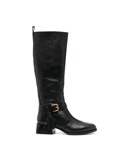 See By Chloé Black High Boots