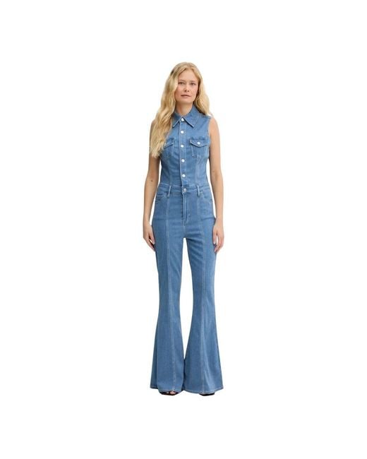 Guess Harlo Jumpsuit in het Blue