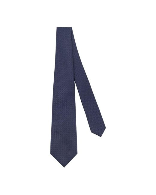 Ties di Kiton in Blue da Uomo