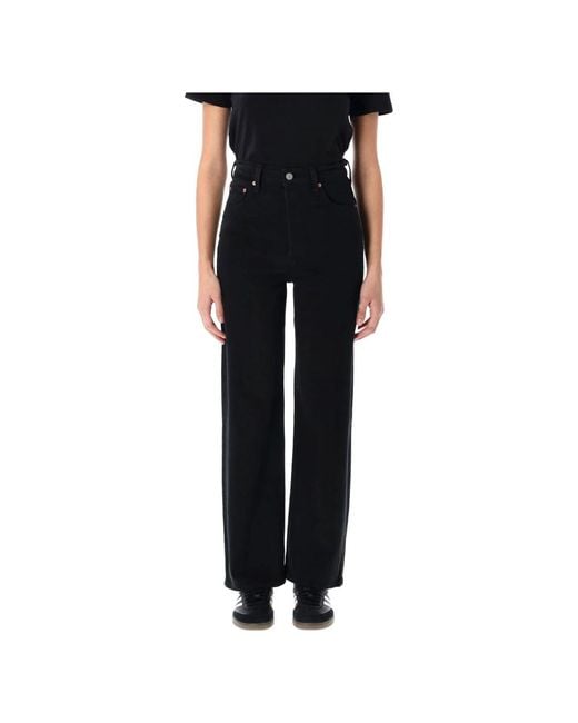 Levi's Black Straight Fit Jeans