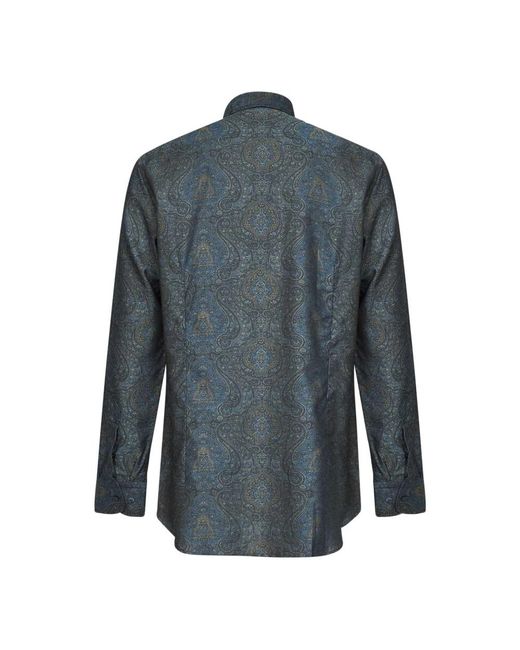 Etro Blue Casual Shirts for men