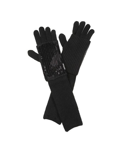Pinko Black Gloves