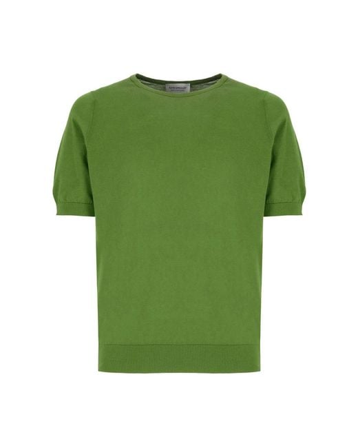 John Smedley Green T-Shirts for men