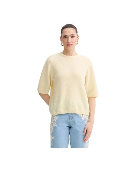 Gestuz White Alpha Pullover