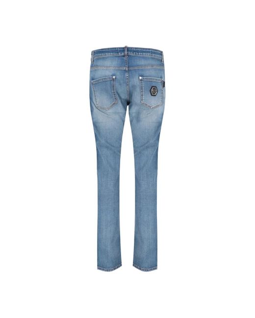 Philipp Plein Stylische denim jeans in Blue für Herren