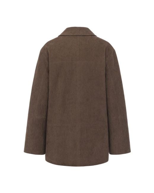 Leather Jackets Max Mara en coloris Brown