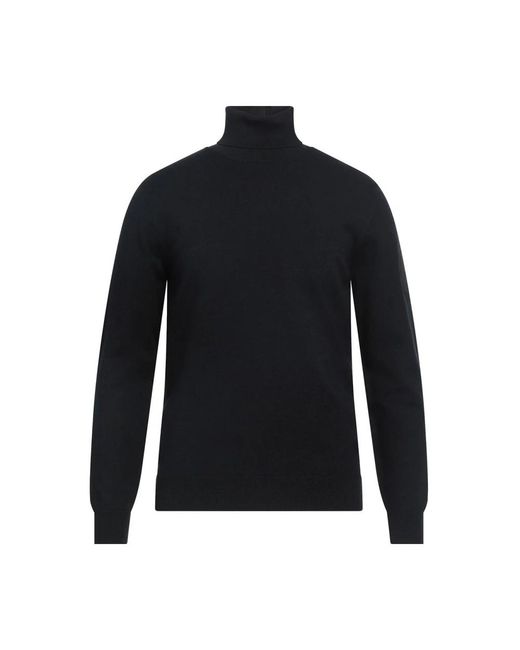 OUTHERE Black Turtlenecks for men