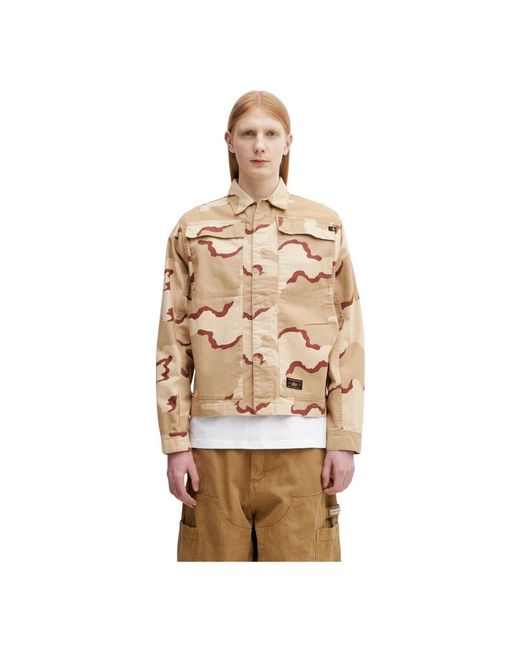 Alpha Industries Chore Korte Jas in het Metallic voor heren