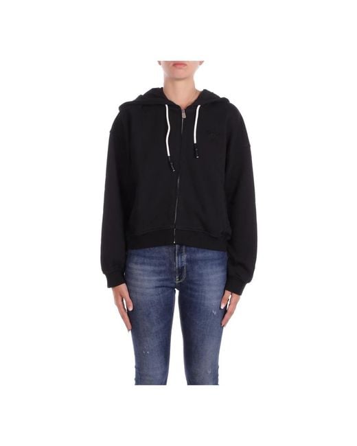 Pinko Black Zip-Throughs