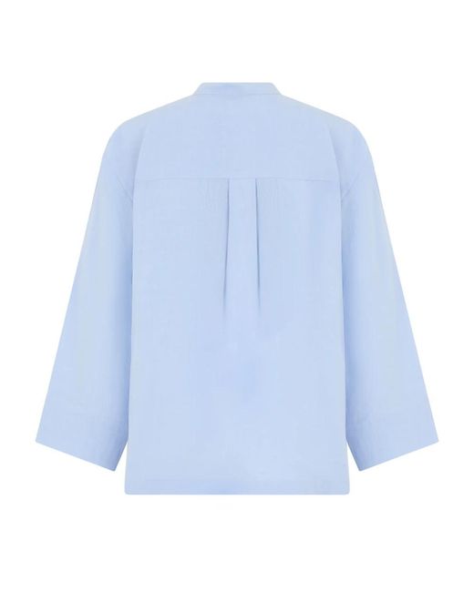 Max Mara Blue Blouses